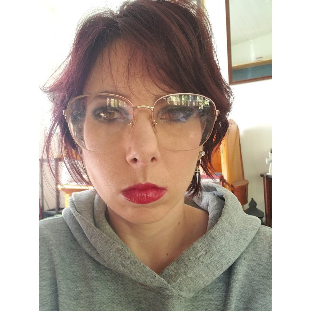 Vintage 80s Wire Frame Glasses - Picture 3 of 3